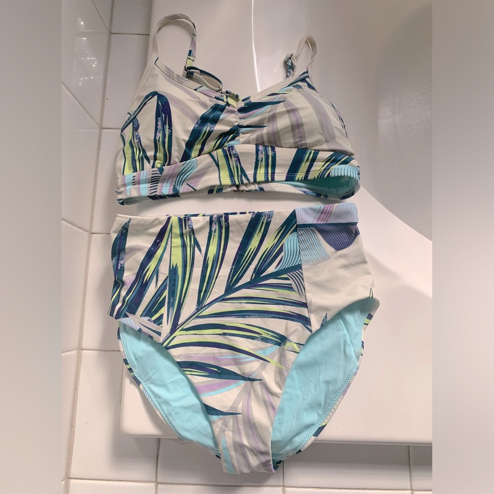 CALIA by Carrie Underwood Tropical Print Bikini